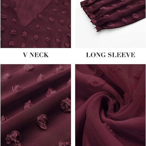 NWT XXL MIHOLL Women's V Neck Short Sleeve Ruffle Loose Summer Flowy Mini Dress - Picture 4 of 13